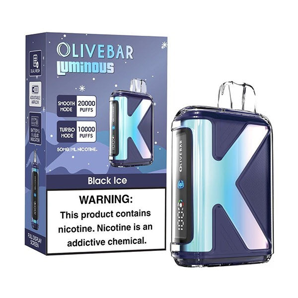 Olive Bar Luminous 20K Disposable Vape 5% (20000 Puffs)