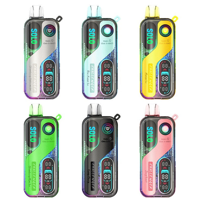 SoloBar Solo 30K Disposable Vape 880mAh 5% (30000 Puffs)
