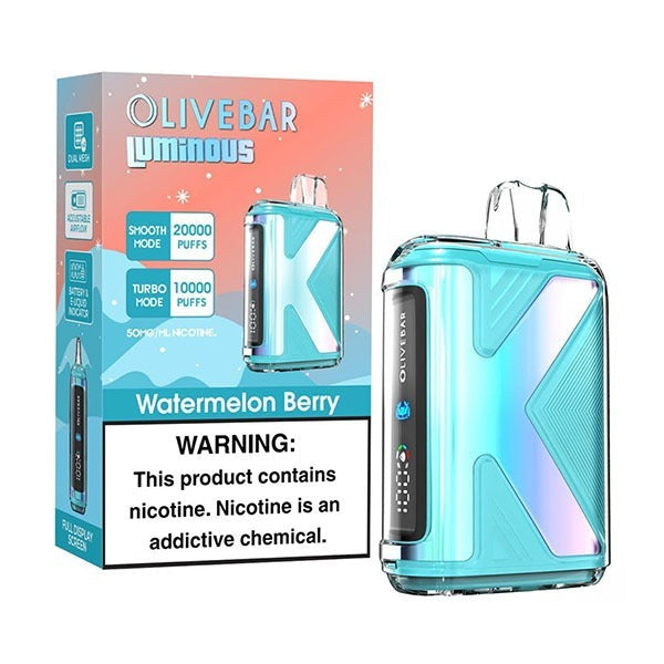 Olive Bar Luminous 20K Disposable Vape 5% (20000 Puffs)
