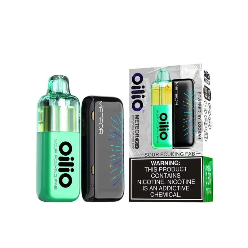 Lookah Oilio Meteor 35K 35000 Puffs Disposable Vape 3.5%