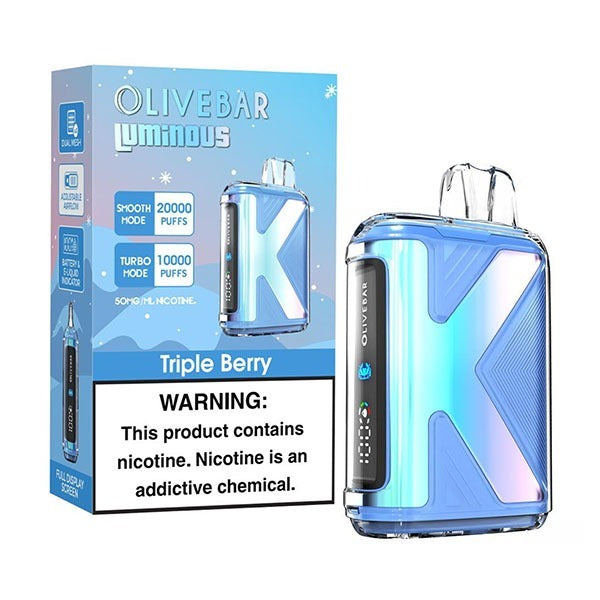 Olive Bar Luminous 20K Disposable Vape 5% (20000 Puffs)