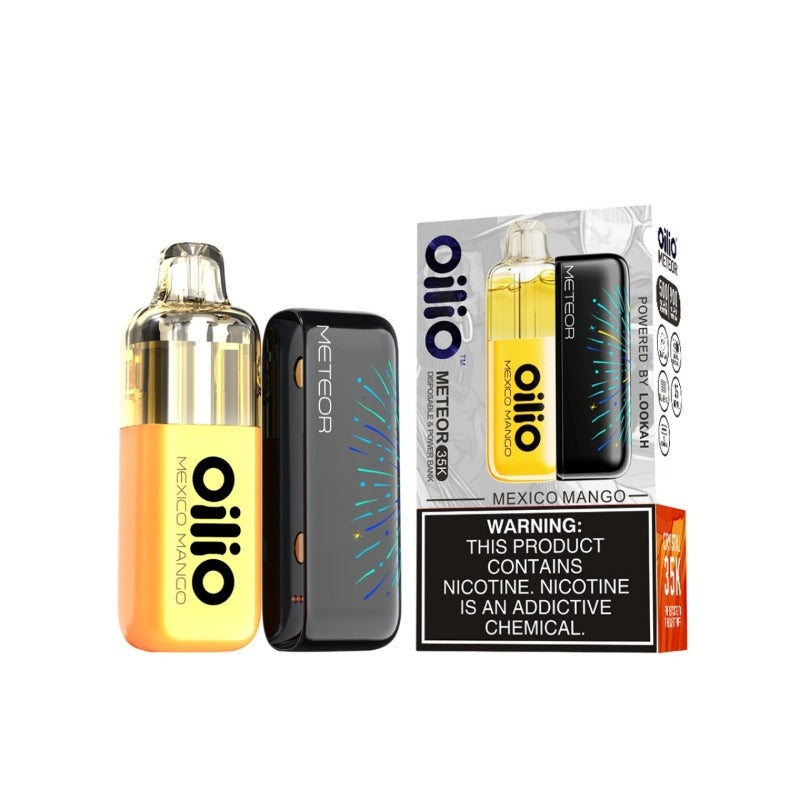 Lookah Oilio Meteor 35K 35000 Puffs Disposable Vape 3.5%