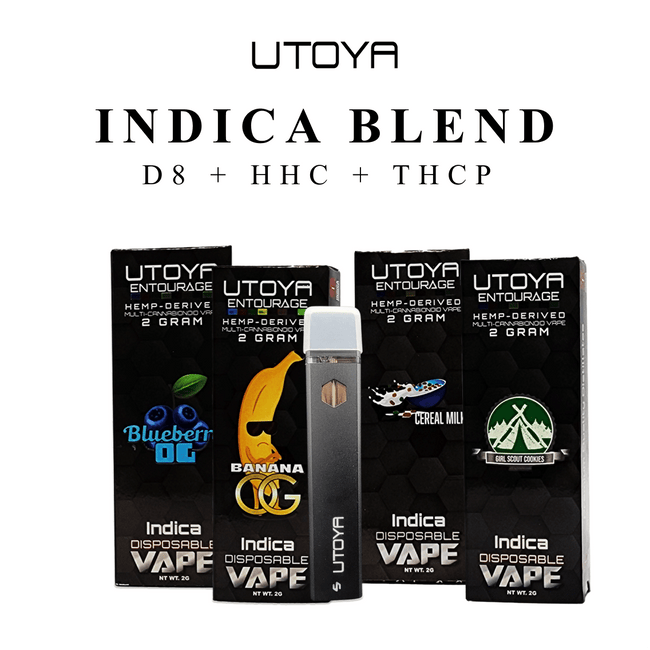 Utoya | Tango Indica Blend THC-P Disposable Vape - 2g Best Sales Price - Vape Pens