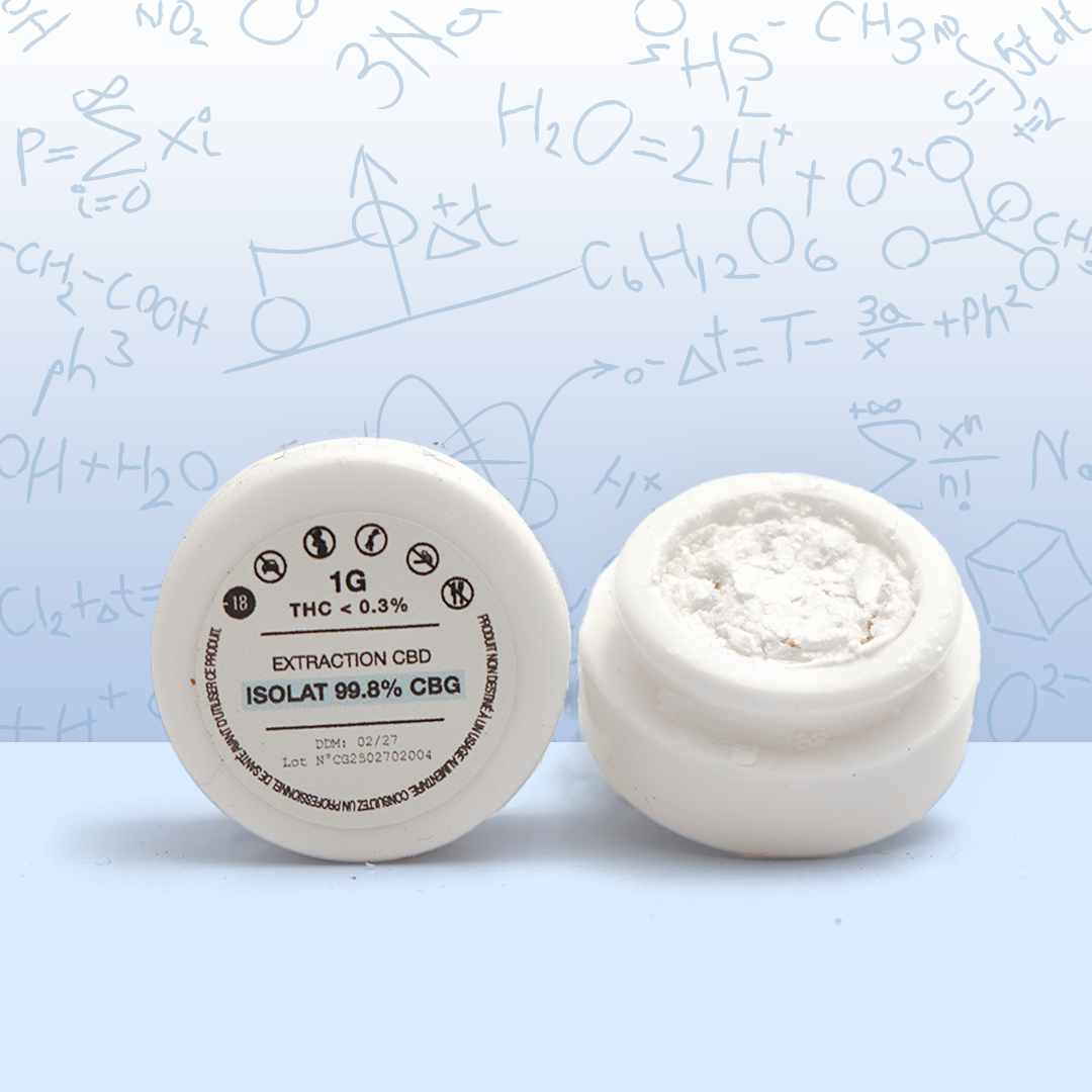MAMA KANA CBD Isolat - 99.8% CBG 💎 Best Sales Price - CBD