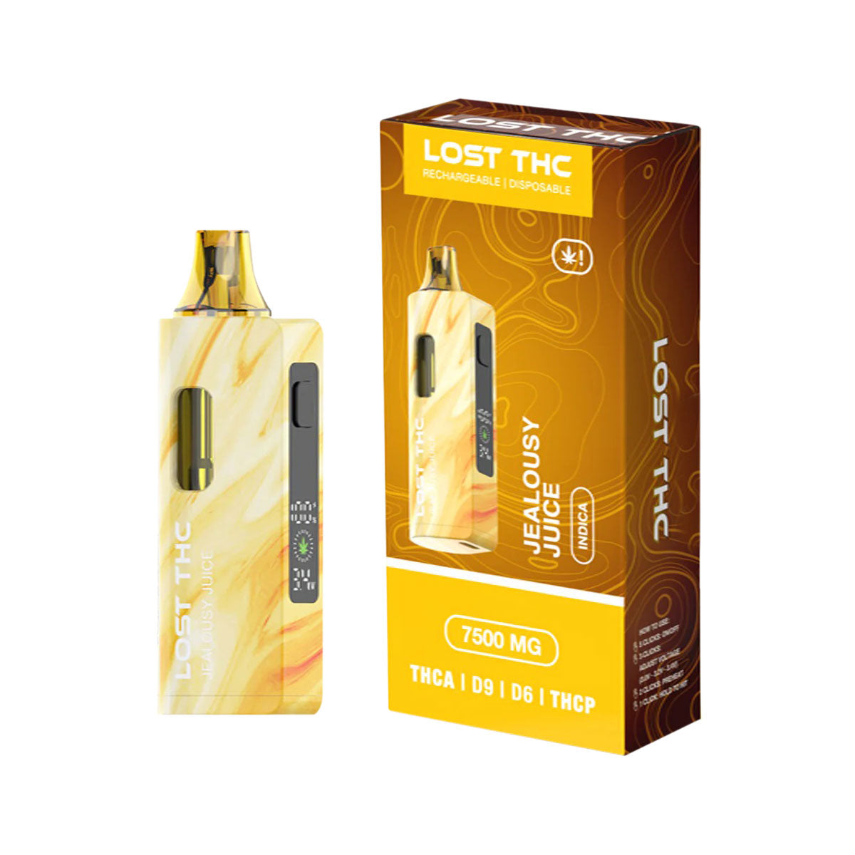 Lost THC V2 Disposable Vape 7.5G