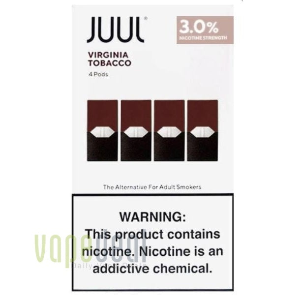 JuulPods JUUL Eliquid Replacement Pods - 4 Pack - 3% and 5% Best Sales Price -