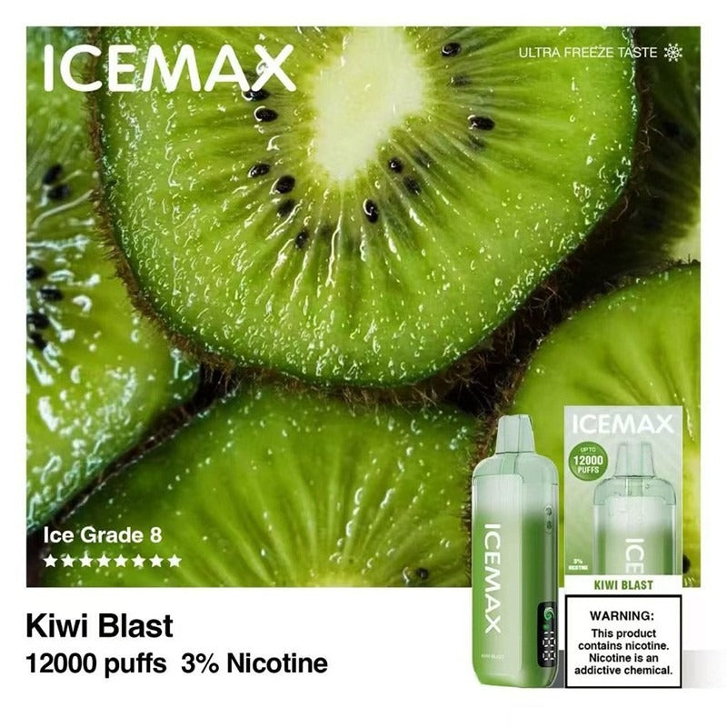 Icemax 12K Disposable Vape 3% 10ml (12000 Puffs)