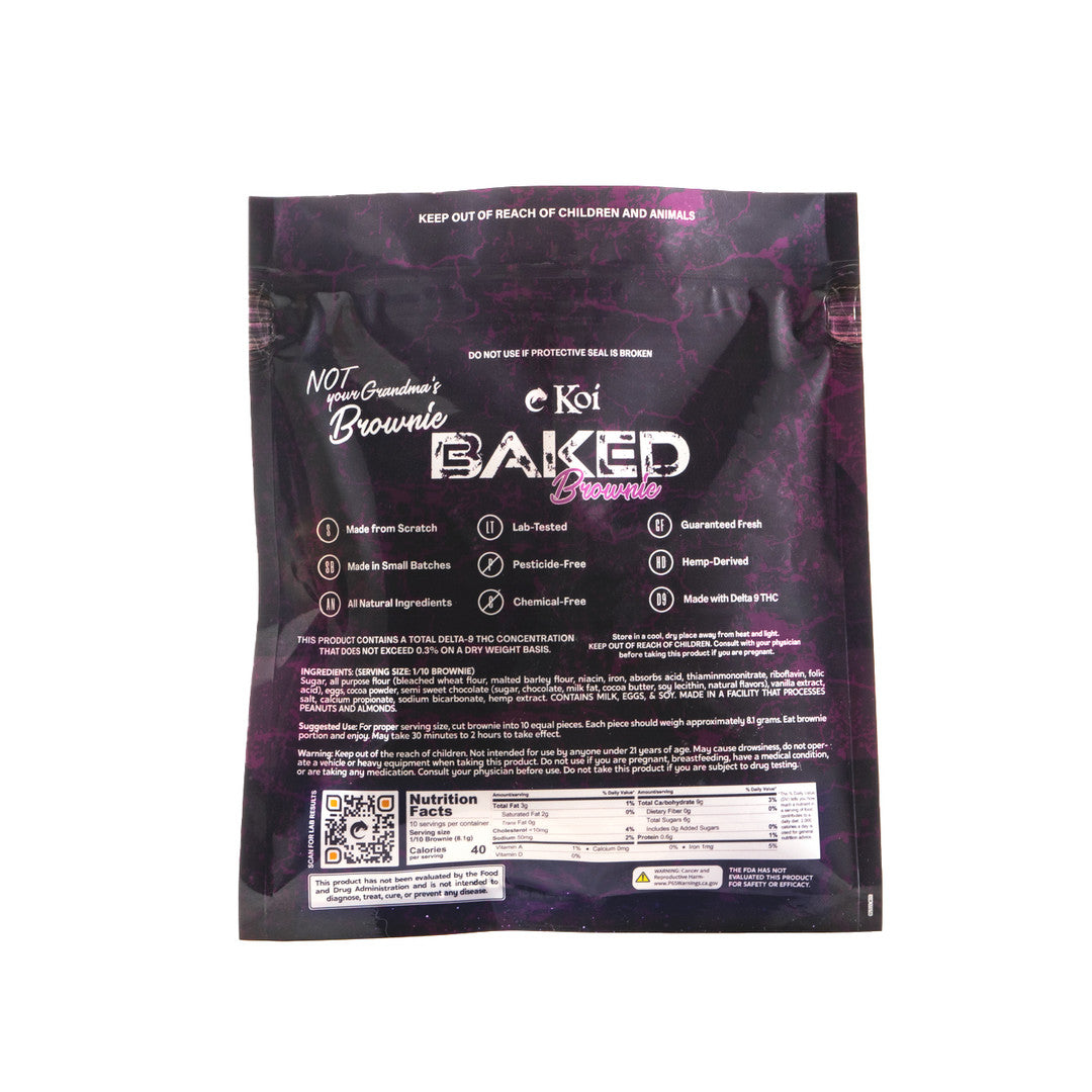 Koi CBD BAKED Brownie