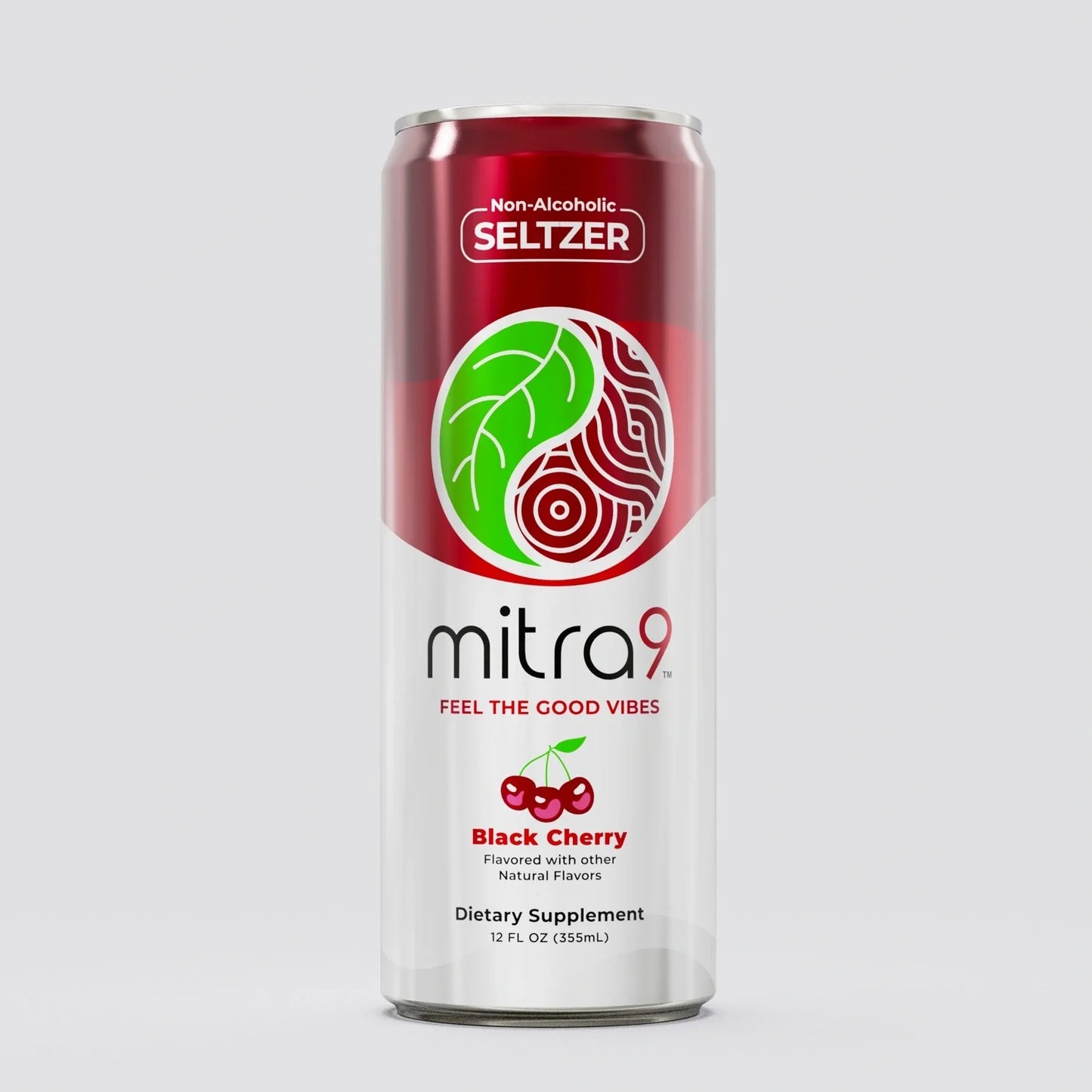 Mitra9 Black Cherry Kratom Seltzer