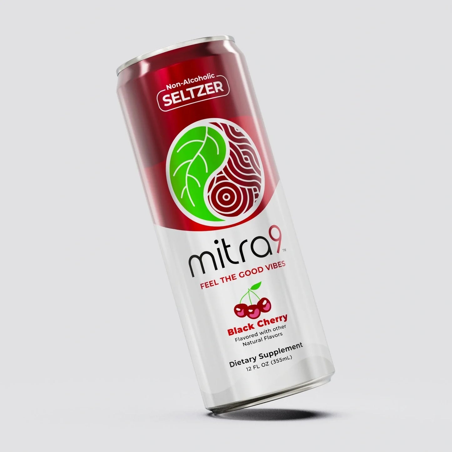 Mitra9 Black Cherry Kratom Seltzer