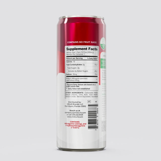 Mitra9 Watermelon Kratom Seltzer