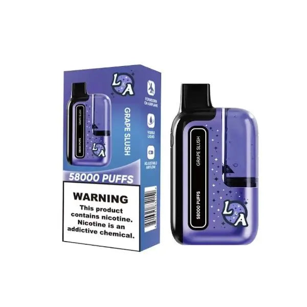 L&A Tank 58K Disposable Vape (20ml, 5%) Best Sales Price - Disposables