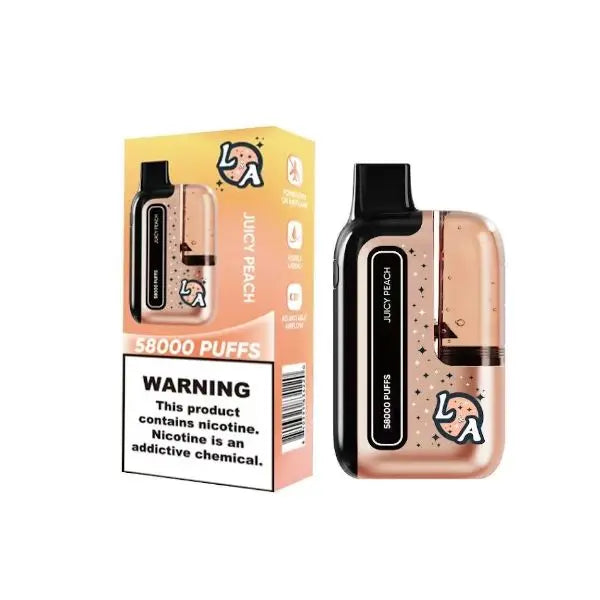 L&A Tank 58K Disposable Vape (20ml, 5%) Best Sales Price - Disposables
