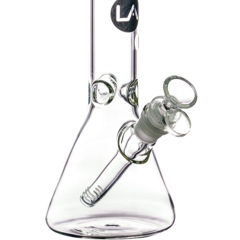 The LA Pipes 8" Thick Glass Beaker Waterpipe