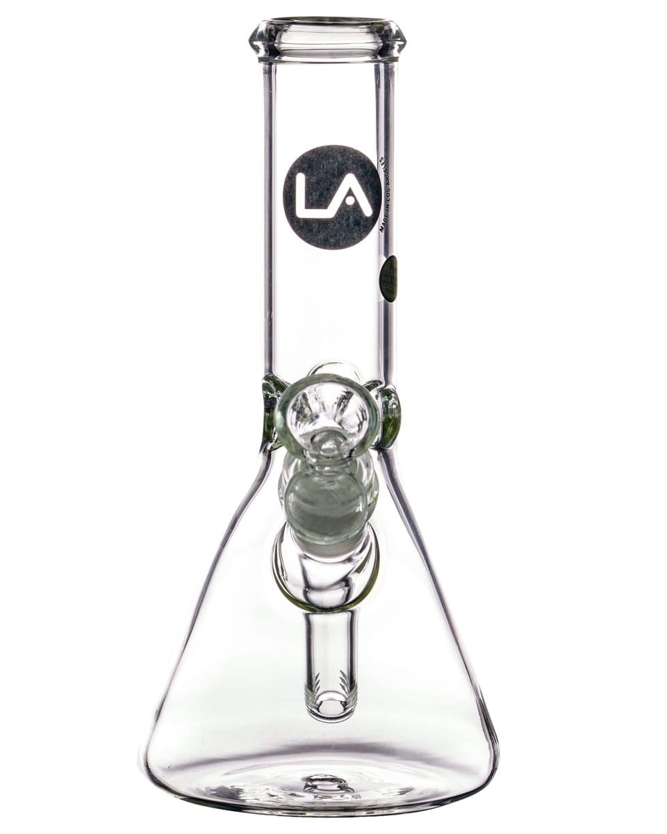 The LA Pipes 8" Thick Glass Beaker Waterpipe