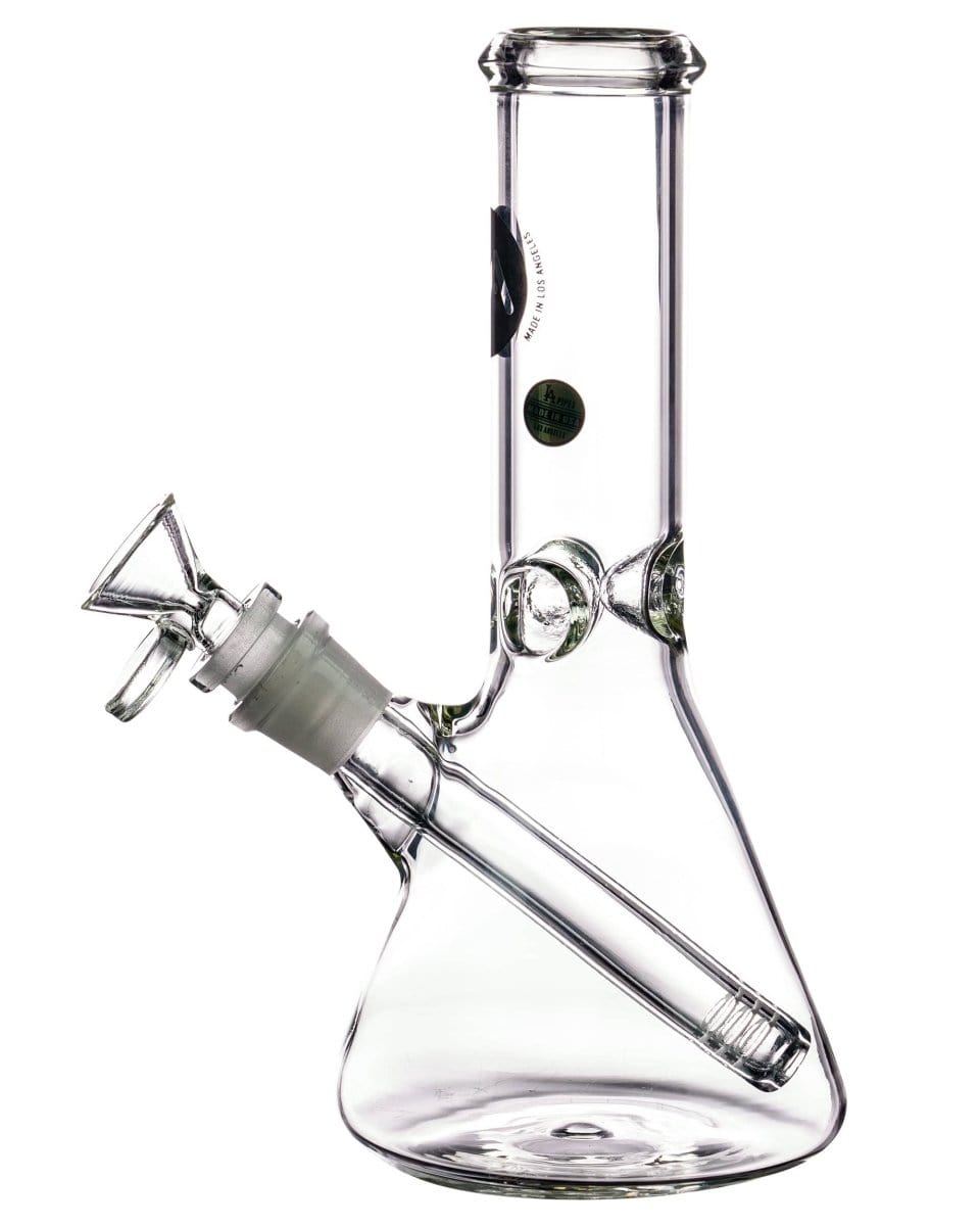 The LA Pipes 8" Thick Glass Beaker Waterpipe