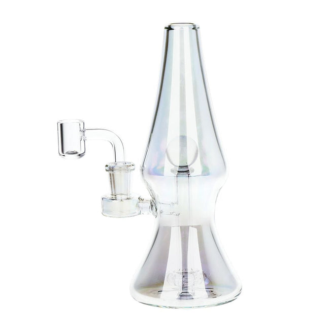 SeshGear Lava Lamp Electroplated Ombre Glass Dab Rig