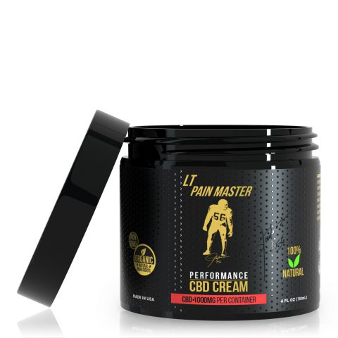 Lawrence Taylor - Pain Master CBD Cream - 1000mg Best Sales Price - CBD