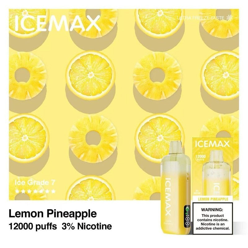 Icemax 12K Disposable Vape 3% 10ml (12000 Puffs)