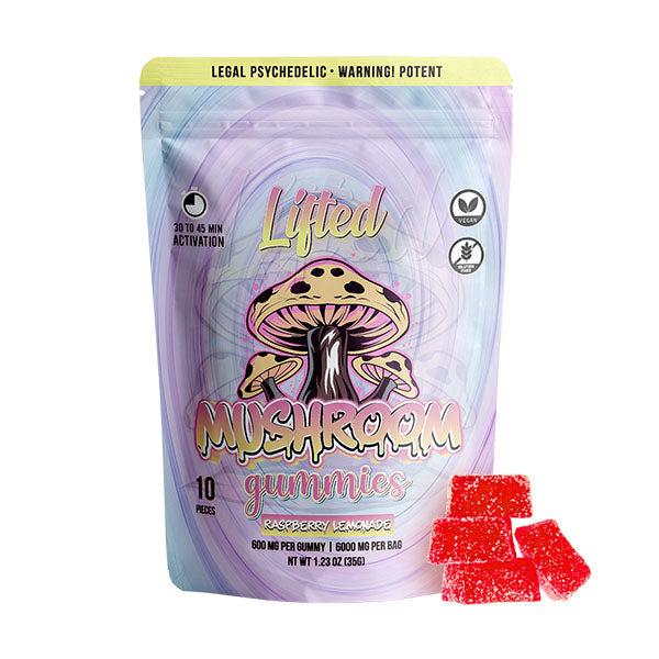 Lifted Mushroom Gummies (6000mg) Best Sales Price - Gummies