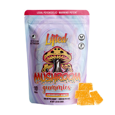 Lifted Mushroom Gummies (6000mg) Best Sales Price - Gummies