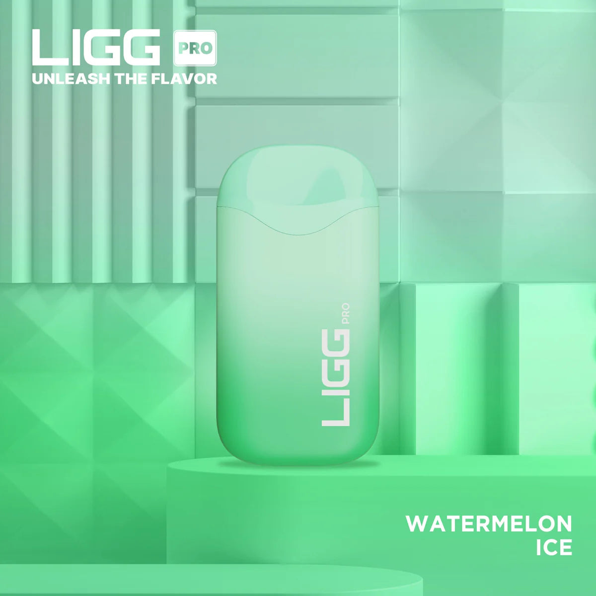 Ligg Pro 5500 Puffs Disposable Vape - Watermelon Ice