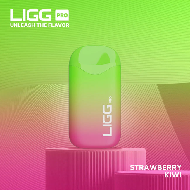 Ligg Pro 5500 Puffs Disposable Vape - Strawberry Kiwi