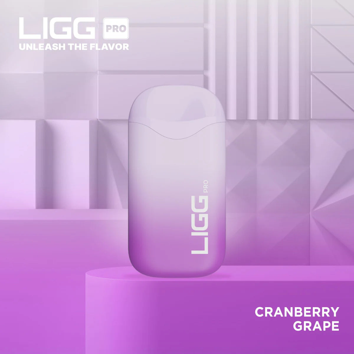 Ligg Pro 5500 Puffs Disposable Vape - Cranberry Grape