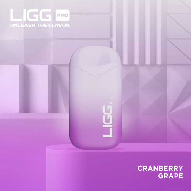 Ligg Pro 5500 Puffs Disposable Vape - Cranberry Grape