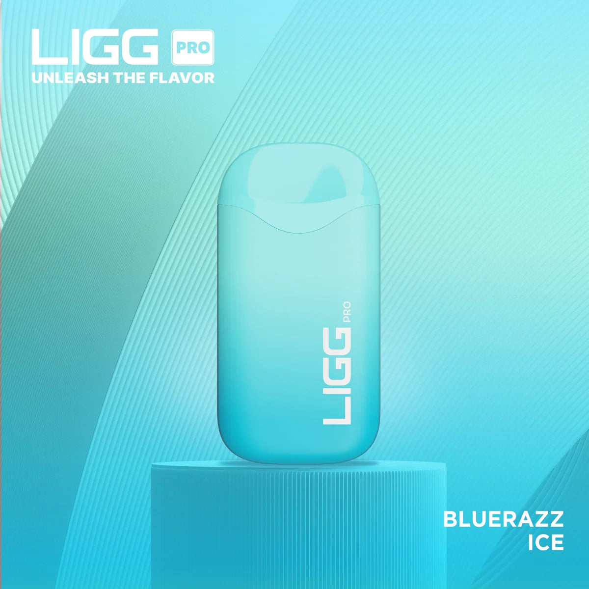 Ligg Pro 5500 Puffs Disposable Vape - Blue Razz Ice