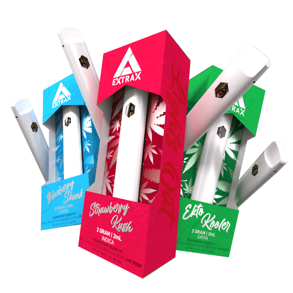 DeltaExtrax THCh + THCjd 2G Disposable | Lights Out Collection Best Sales Price - Vape Pens