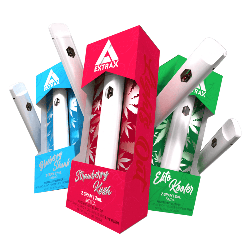 DeltaExtrax THCh + THCjd 2G Disposable | Lights Out Collection Best Sales Price - Vape Pens