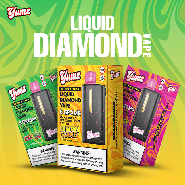 Yumz - Bundle - THC Disposable Vape ( 6 Grams ) ( D9 + THC-A + THC-P ) Best Sales Price - Vape Pens