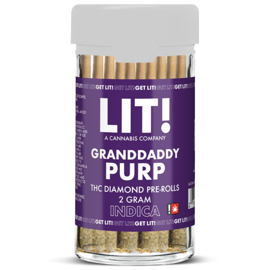 LIT THC Liquid Diamonds Pre Rolls 20G | 10ct