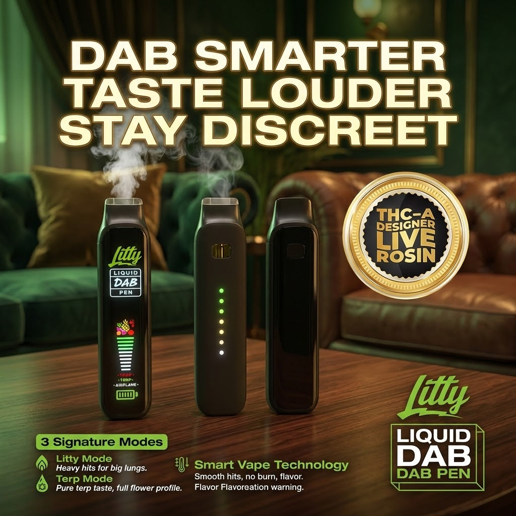 LITTY THCA Liquid Dab Pen | Smart Vape