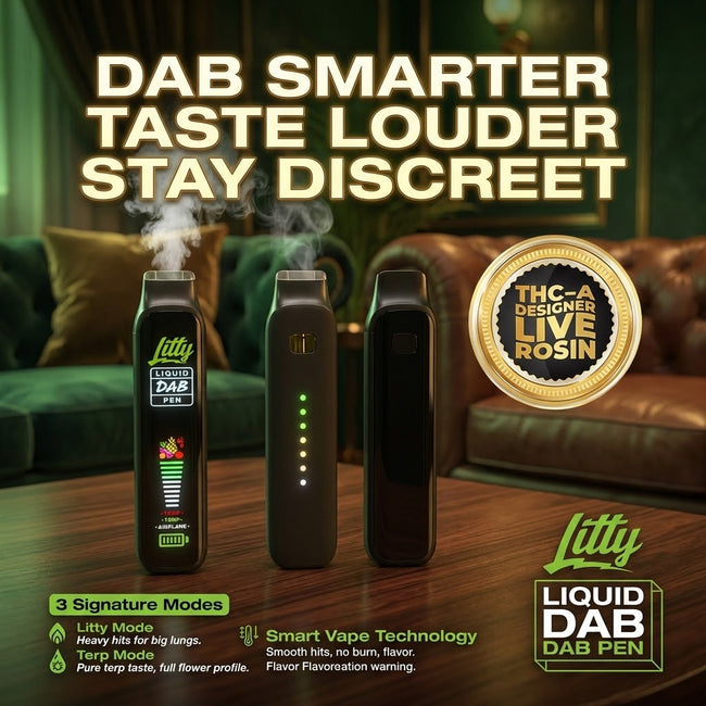 LITTY THCA Liquid Dab Pen | Smart Vape