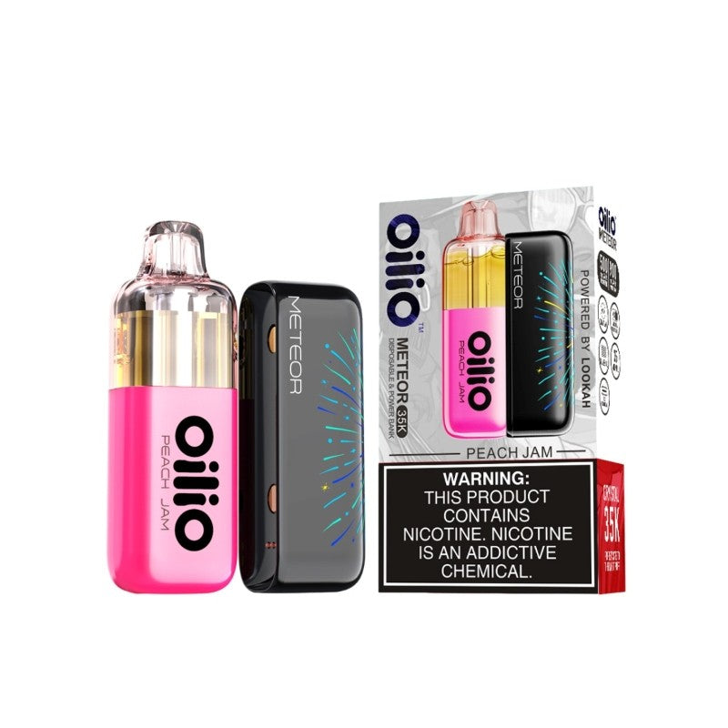 Lookah Oilio Meteor 35K 35000 Puffs Disposable Vape 3.5%