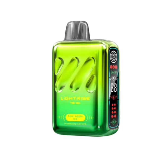 Lost Vape Lightrise TB 18k Vape Disposable (18,000 Puffs) Full-Screen Touch Button Best Sales Price - Disposables