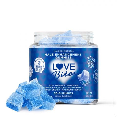 Love Bites Male Enhancement Gummies in Jar Best Sales Price - Gummies