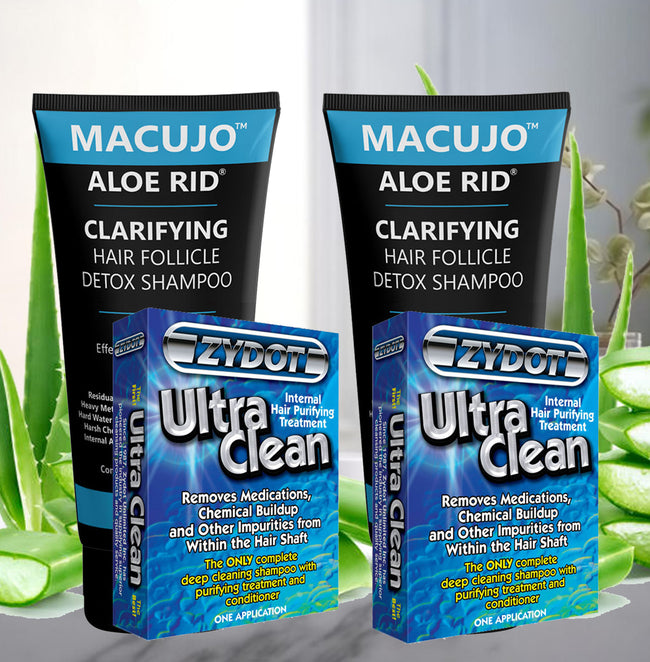 Macujo Aloe Rid + Zydot Ultra Clean (2 Sets) Best Sales Price - Smoke Odor Eliminators