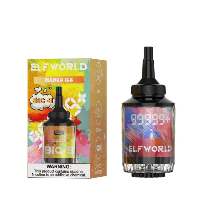 Elfworld Big-B 99999 Puffs Disposable Hookah (80ml, 0.5%)