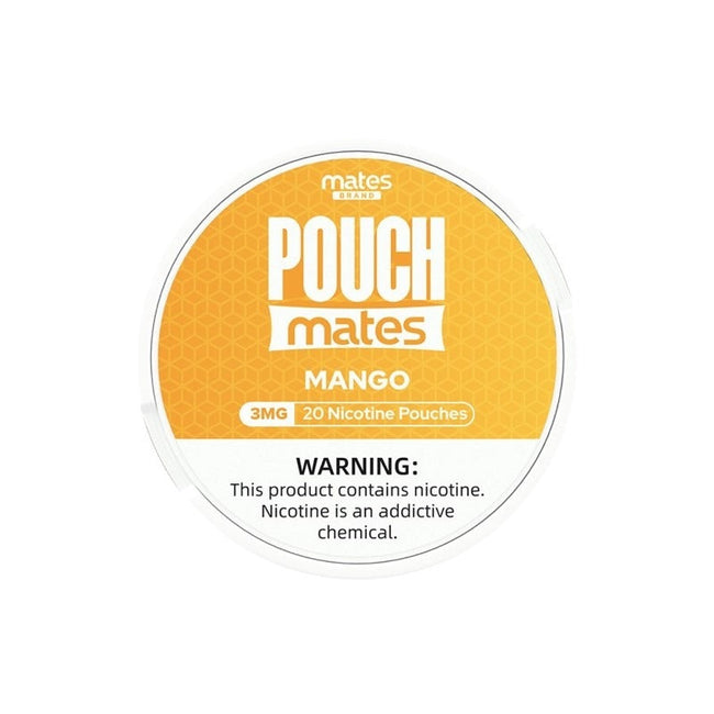 Mates Brand PouchMate Nicotine Pouches (20 Pouches/Can) Best Sales Price - Pouches