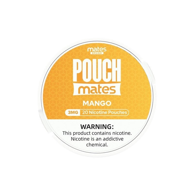 Mates Brand PouchMate Nicotine Pouches (20 Pouches/Can) Best Sales Price - Pouches