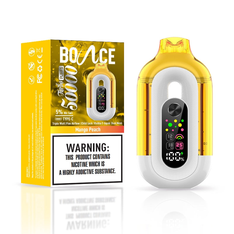 Bounce Turbo 50K Disposable Vape 25W 5%