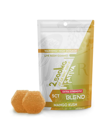 Blend Live Resin Delta 9 + THCP Blend Gummies 2500mg - 15000mg Best Sales Price - Gummies