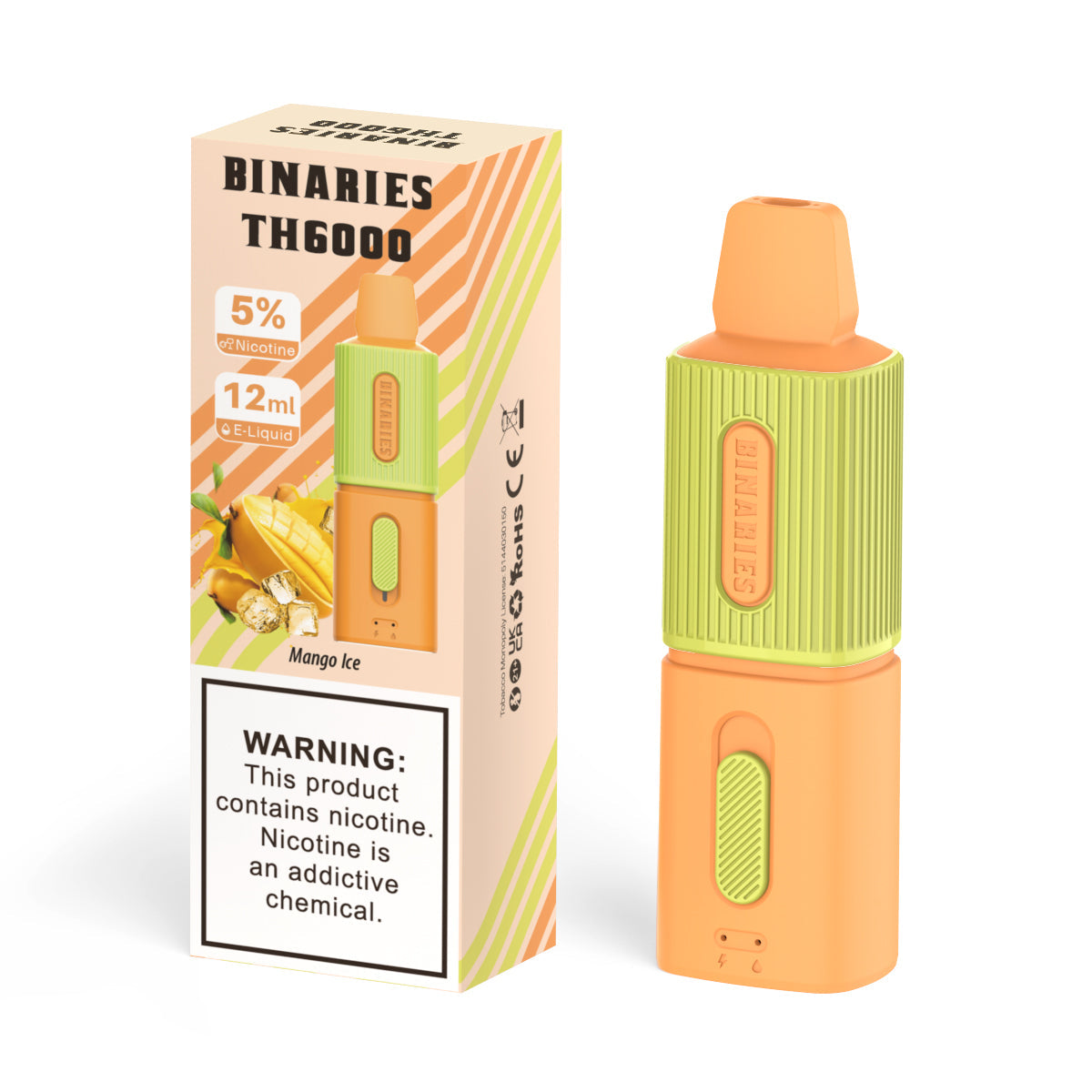 Binaries Cabin TH6000 Disposable | 6000 Puffs | 12mL | 50mg Best Sales Price - Disposables