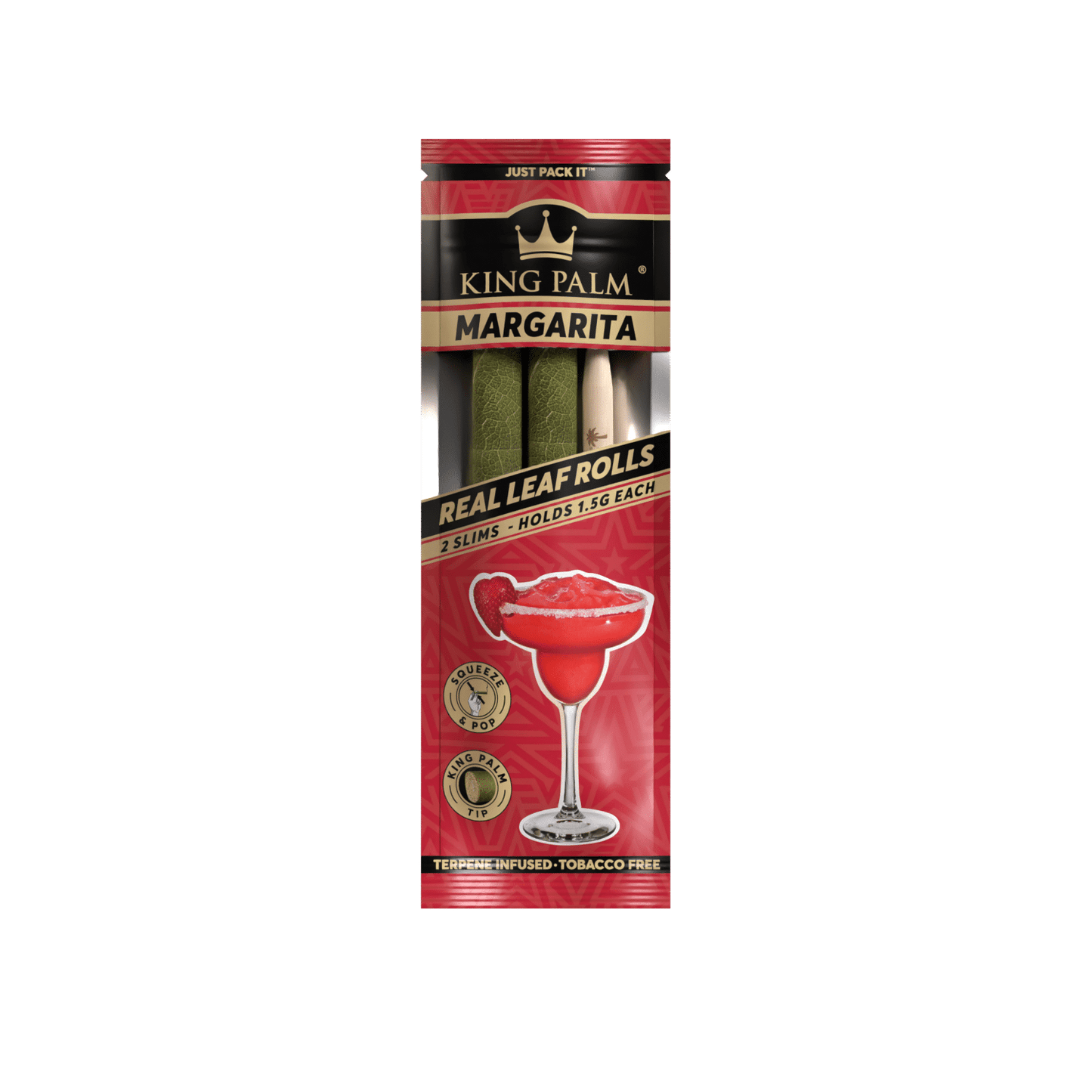 King Palm 2 Slim Rolls – Margarita