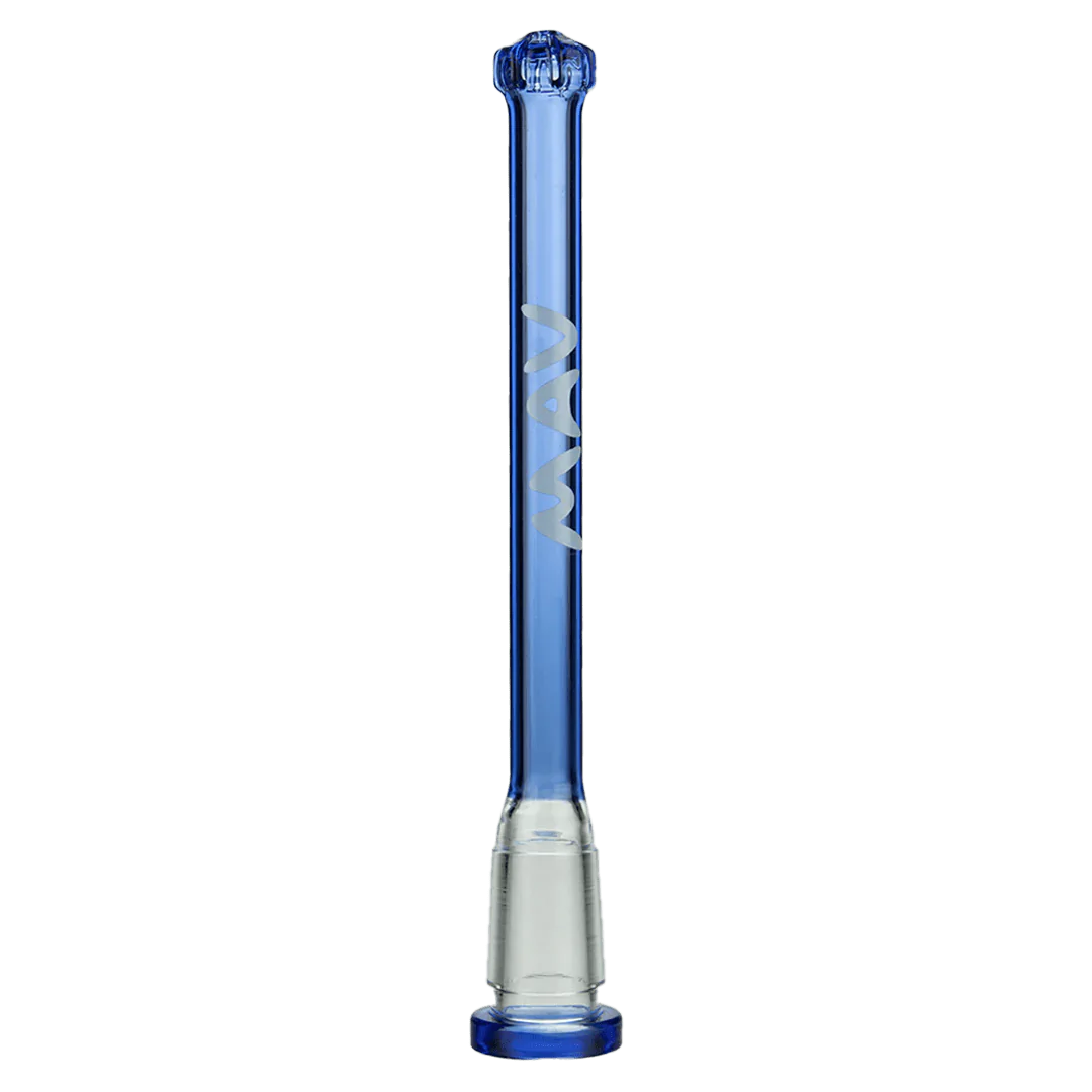 MAV Glass 5" Showerhead Slitted Colored Downstem