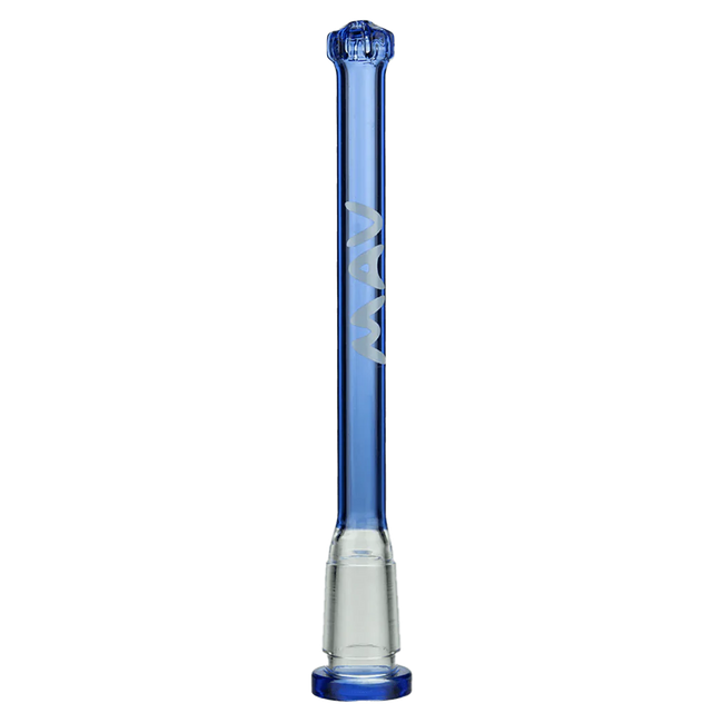 MAV Glass 5" Showerhead Slitted Colored Downstem