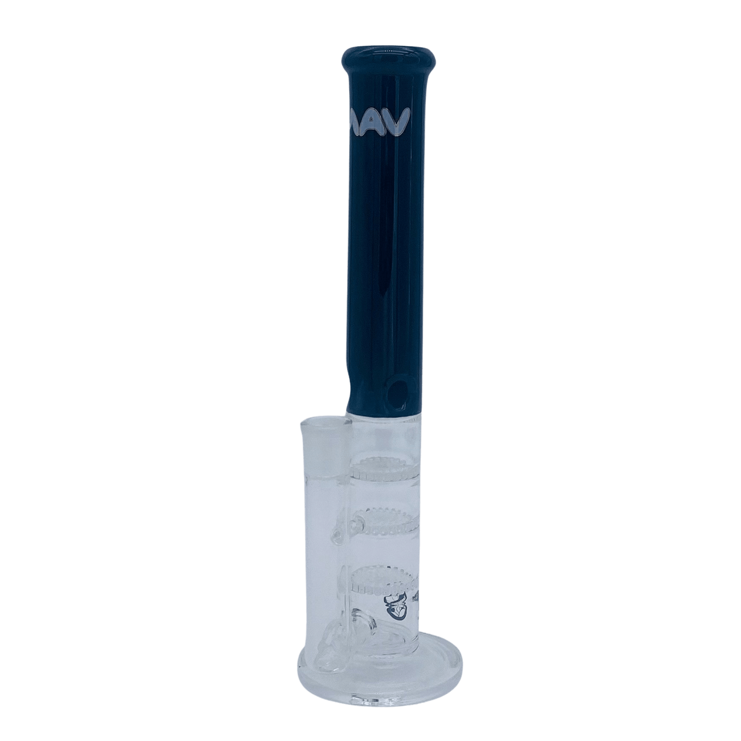 MAV Glass Full Color Triple Honeycomb Perc Straight Tube